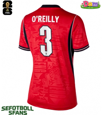 England Nico O'Reilly #3 Bortatröja Kvinnor VM 2026 Kortärmad